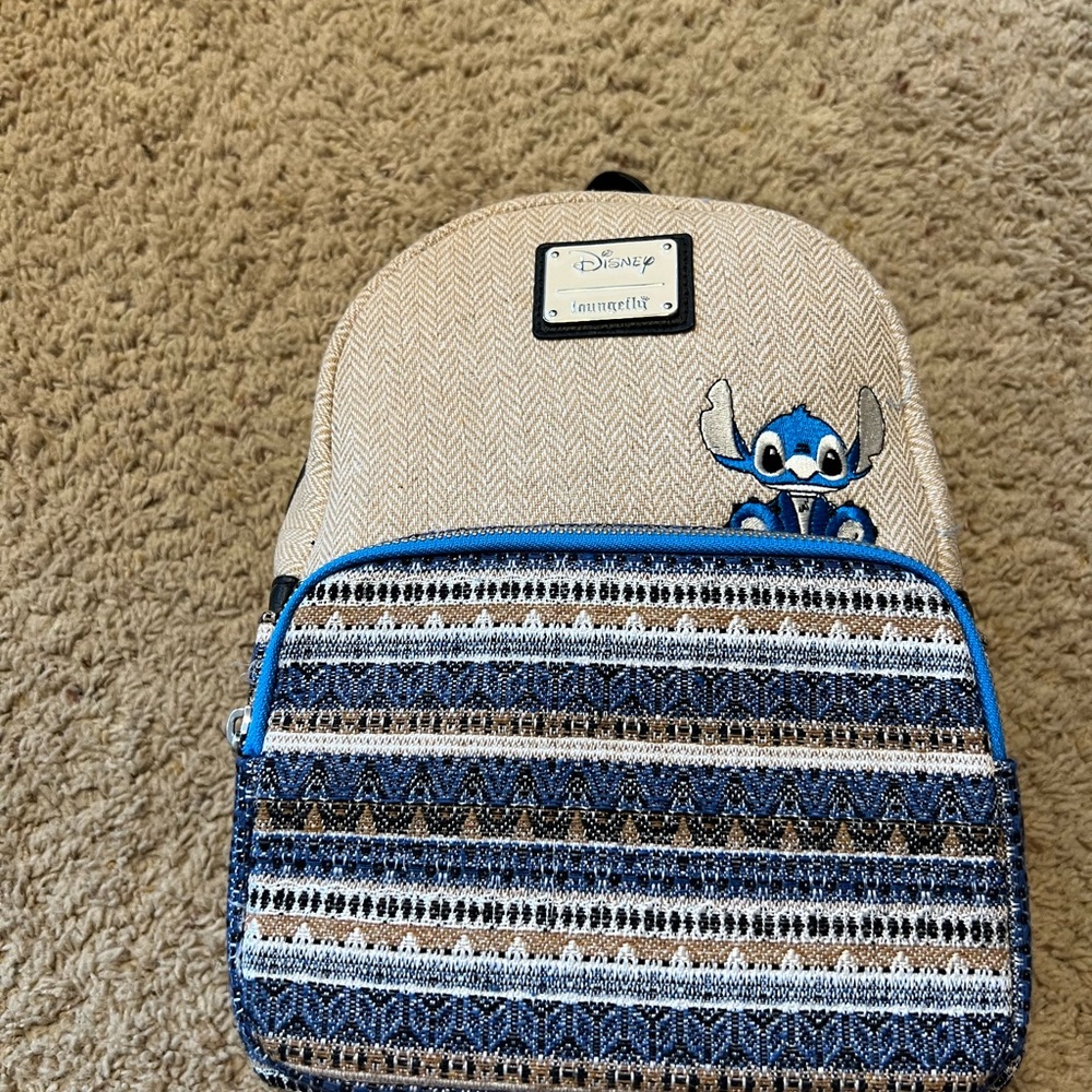 RARE - Disney Loungefly Stitch Mini Backpack